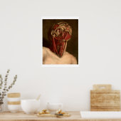 Vintage Anatomy | Head and Neck Poster (Küche)