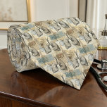 Vintage Anatomy Lungs Science Custom Necktie Krawatte<br><div class="desc">This unique necktie features a captivating blend of vintage anatomy illustrations and scientific curiosity. Perfect for doctors,  professors,  students,  or anyone with a passion for knowledge and a touch of retro flair. The custom design allows for a personal expression,  making it a standout accessory for any outfit.</div>