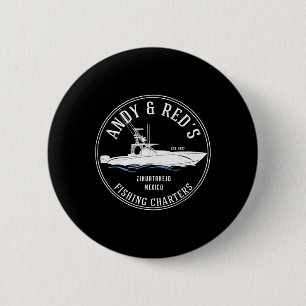 Vintage Andy And Red's Angel-Ausflüge Button