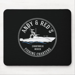 Vintage Andy And Red's Angeltouren Mousepad
