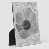 Vintage Anemone Plaque Fotoplatte (Seite)