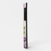 Vintage Anemonen-Blumen Case-Mate iPhone Hülle (Hinten/Links)