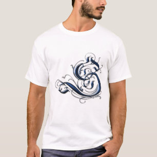 Vintage Anfangsbuchstabe S T-Shirt