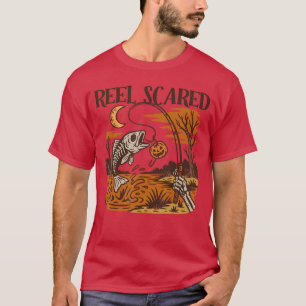Vintage Angel Halloween erschreckte Angel Skelett T-Shirt