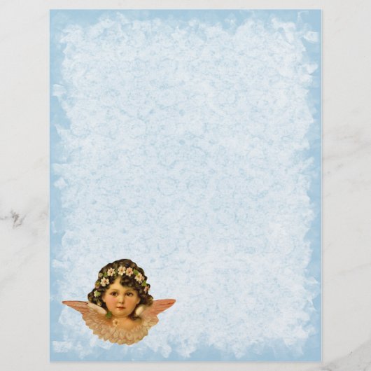 Vintage Angel Letterhead-Stationierung (Vorderseite)