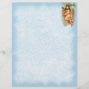 Vintage Angel Letterhead-Stationierung