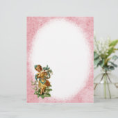 Vintage Angel Letterhead-Stationierung (Stehend Vorderseite)