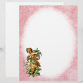Vintage Angel Letterhead-Stationierung (Vorne/Hinten)