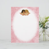 Vintage Angel Letterhead-Stationierung (Stehend Vorderseite)