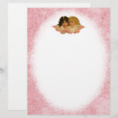 Vintage Angel Letterhead-Stationierung (Vorne/Hinten)