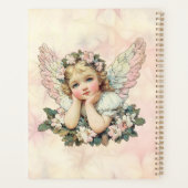 Vintage Angel Planner Personalize with Your Name" Planer (Rückseite)