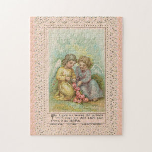 Vintage-Angel-Rätsel Puzzle