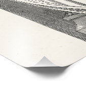 Vintage Angel Statue 1800er Winged Angels Fotodruck (Ecke)