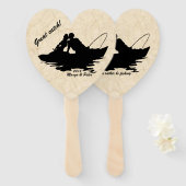 Vintage Angelfreunde Fächer (Vorne und Hinten)