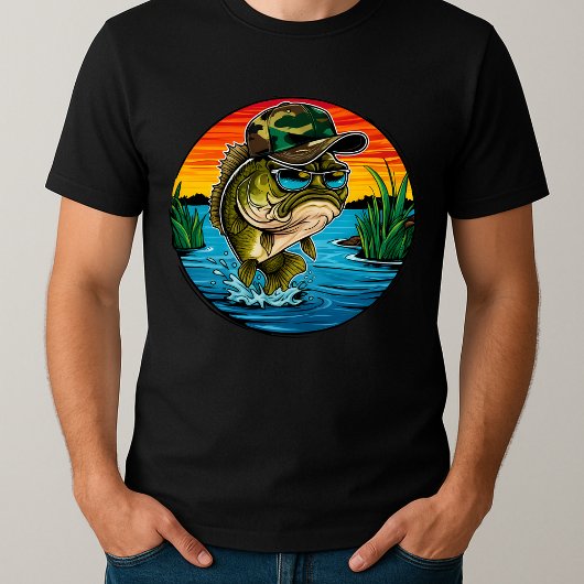 Vintage Angelgrafik für Papa-Geschenk T-Shirt