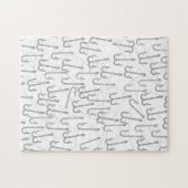 Vintage Angelhaken Puzzle (Horizontal)