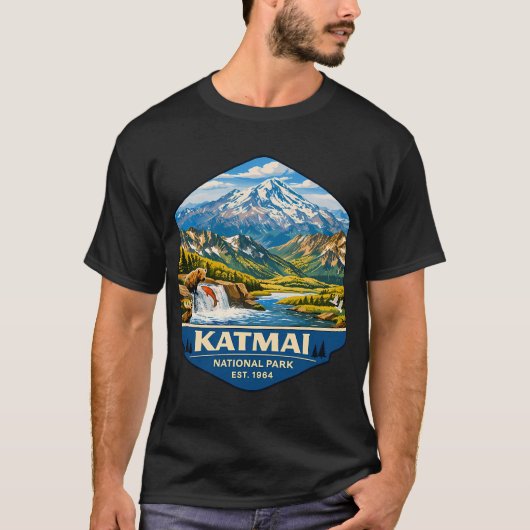 Vintage Angelköder T-Shirt (Vorderseite)