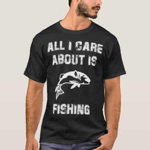 Vintage-Angeln - So rolle ich lustiges Retro-F T-Shirt