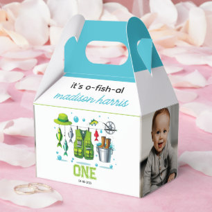 Vintage-Angelrute "O-Fish-Ally One" 1. Geburtstag Geschenkschachtel