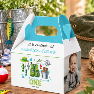 Vintage-Angelrute "O-Fish-Ally One" 1. Geburtstag Geschenkschachtel