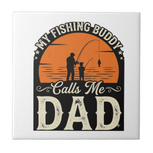 Vintage-Angler-Kumpel-Vater-Shirt-Design_1 Fliese