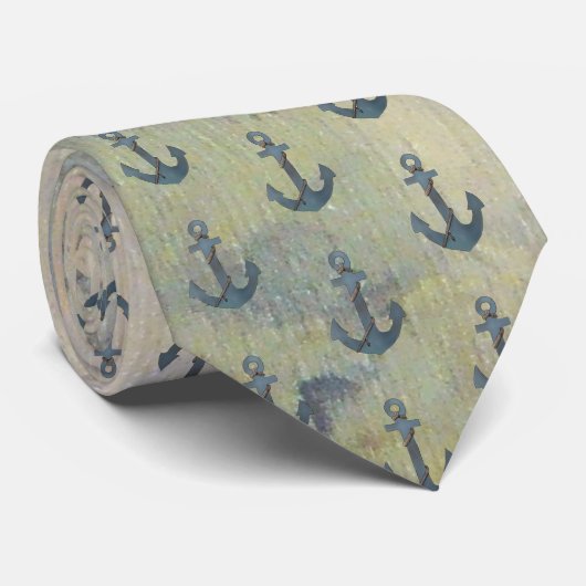 Vintage Anker Krawatte (Gerollt)