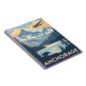 Vintage Ankerage Notizblock (Rechte Seite)