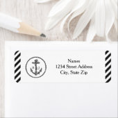 Vintage Ankerfunktion - Rücksendeadressen-Aufklebe (Insitu)