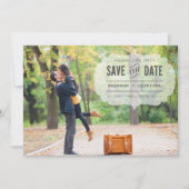 Vintage Ankündigung Datum freihalten (Vorderseite)