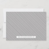 Vintage Ankündigung Datum freihalten (Rückseite)