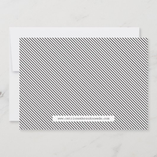 Vintage Ankündigung Datum freihalten (Rückseite)