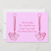 Vintage Ankündigung von Baby (Rückseite)