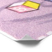 Vintage Ankündigung von Baby Poster (Ecke)