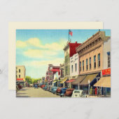 Vintage Ankündigung von Ocala Postcard Moving (Vorne/Hinten)