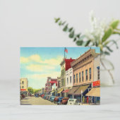 Vintage Ankündigung von Ocala Postcard Moving (Stehend Vorderseite)