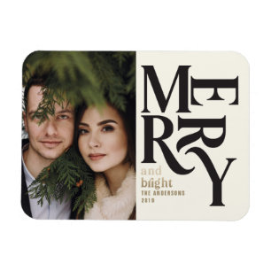 Vintage Ankündigung von Schwarz und Gold Magnet