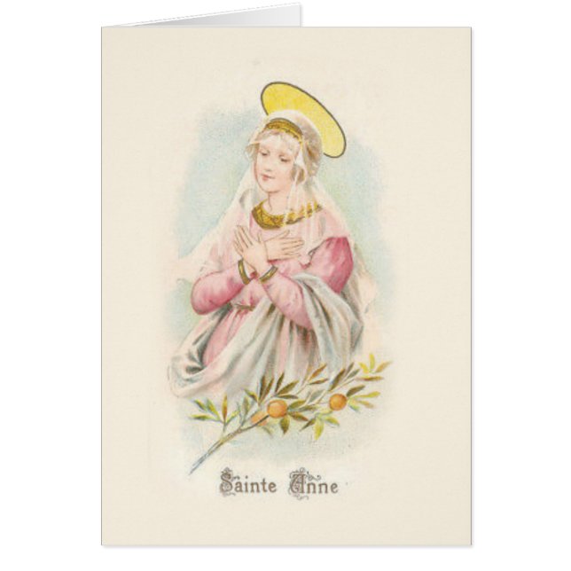 Vintage Anne-Großmutter Jesusgebet (Vorne)