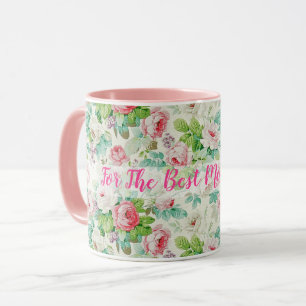 Vintage Anpassung Elegante beliebte Rose Tasse