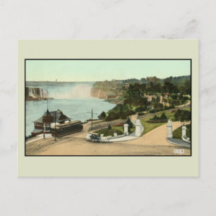 Vintage-Ansicht Victoria Park Niagara Falls Straße Postkarte