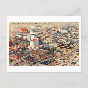 Vintage Ansicht von Albuquerque, New Mexico, Postkarte