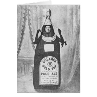 Vintage anthropomorphe Werbung