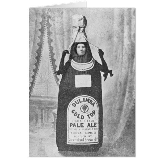 Vintage anthropomorphe Werbung (Vorne)