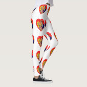 Vintage Anti-Valentine-Leggings Leggings (Rechts)