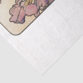 Vintage Antike Alphonse Mucha Seidenpapier (Ausschnitt)