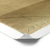 Vintage antike Anatomie Anatomisches Diagramm Poster (Ecke)