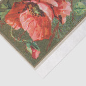 Vintage antike Blume Seidenpapier (Ausschnitt)