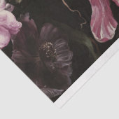 Vintage antike Blumendekoupage Seidenpapier (Ausschnitt)