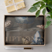 Vintage antike Blumendekoupage Seidenpapier (Geschenk)