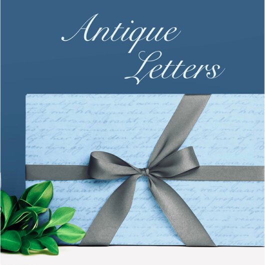 Vintage antike Buchstaben verblasst pink Geschenkpapier