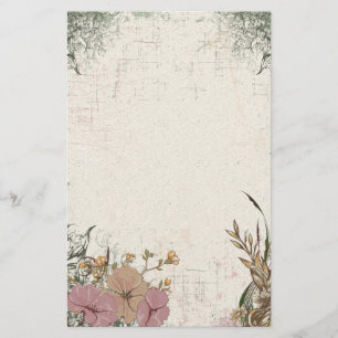 Vintage antike Hochzeit Briefpapier